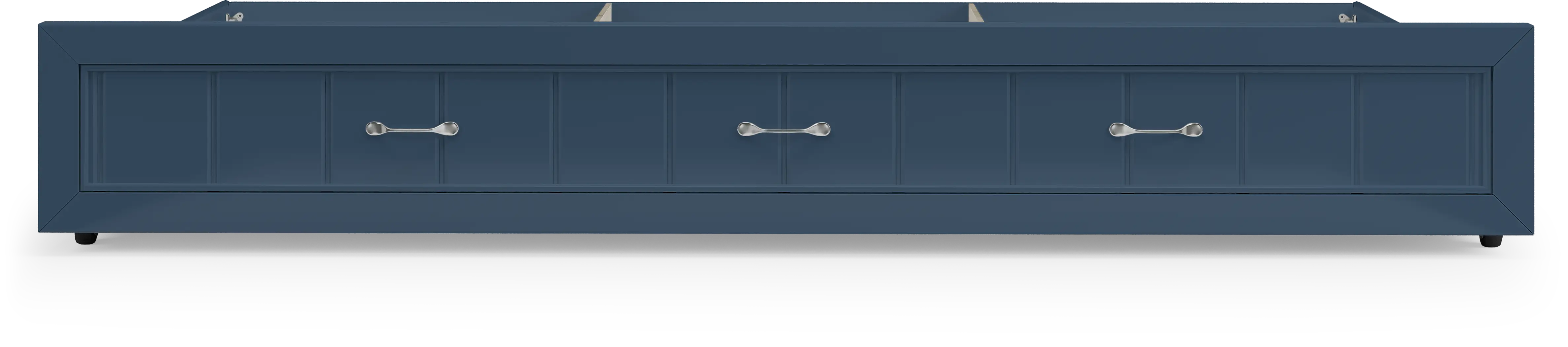 Kids Cottage Colors Navy Twin Storage Trundle - Thumbnail - Image 2