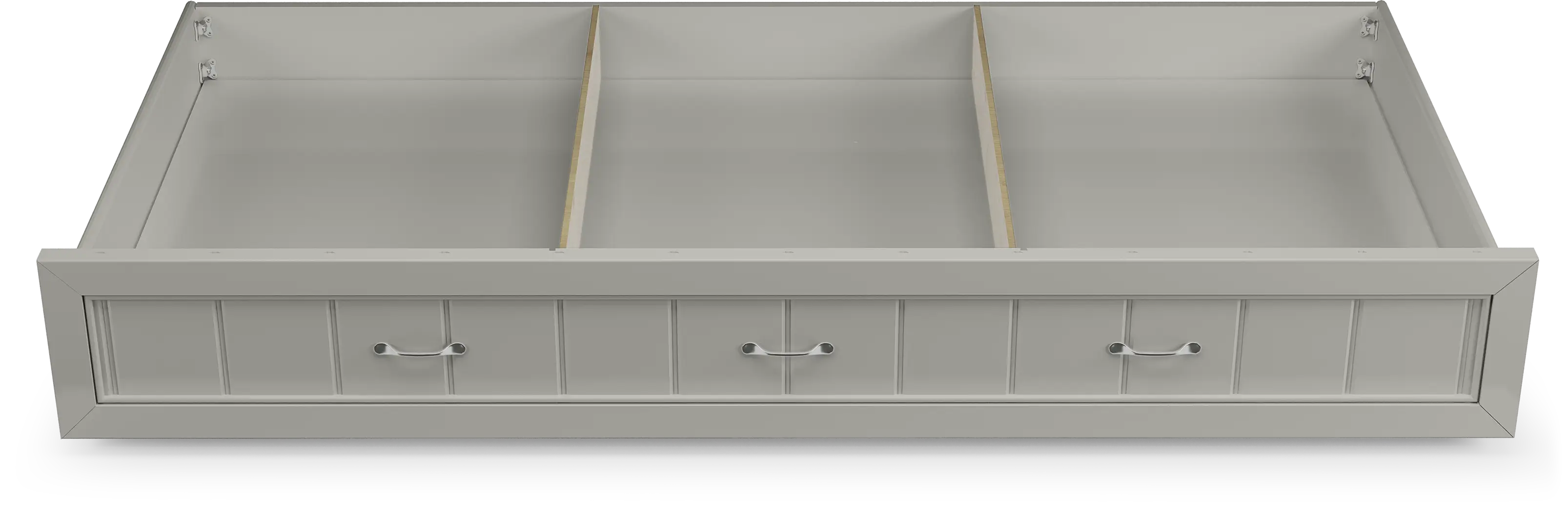 Kids Cottage Colors Gray Twin Storage Trundle - Thumbnail - Image 3