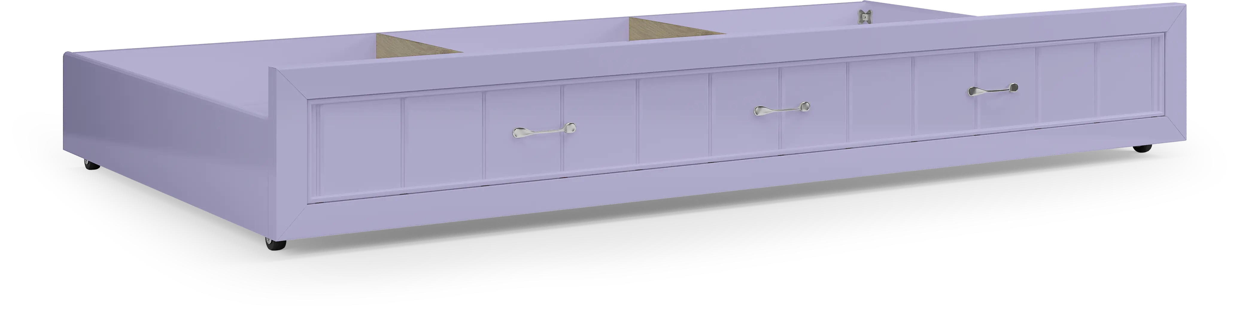 Kids Cottage Colors Lavender Twin Storage Trundle - Thumbnail - Image 1