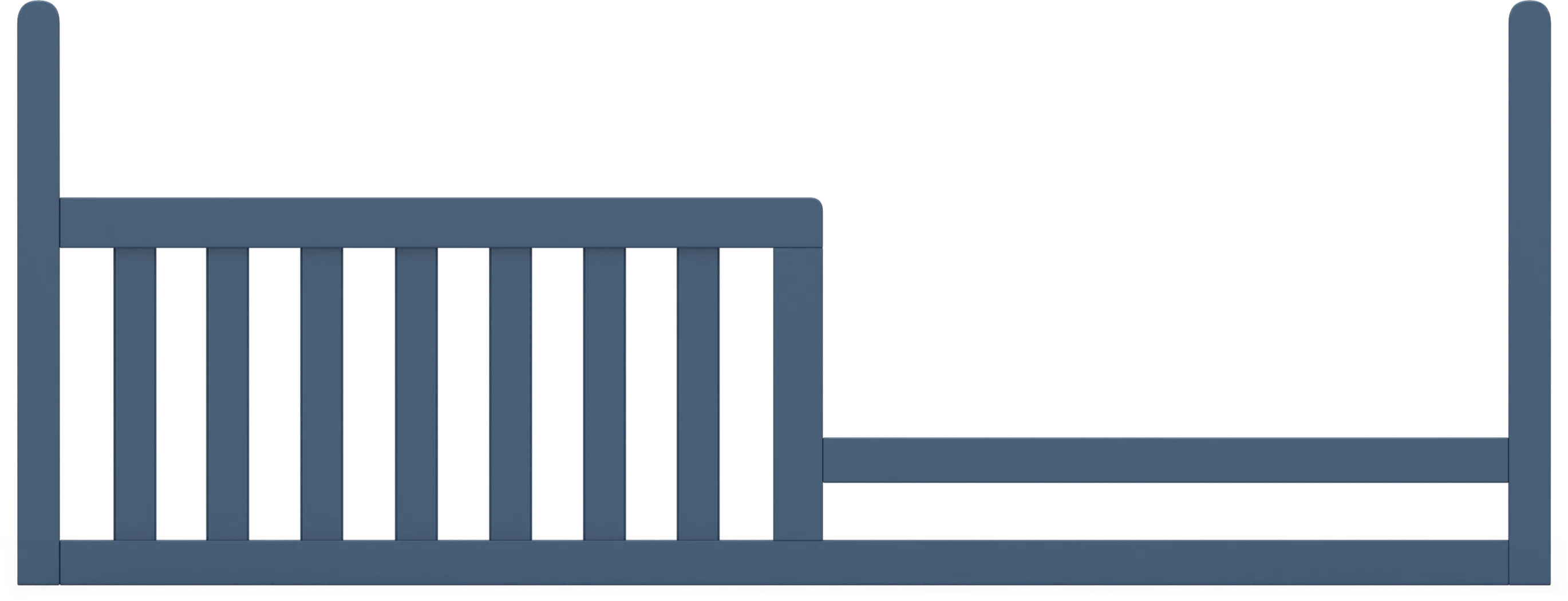 Kids Cottage Colors Navy Toddler Rail - Thumbnail - Image 2