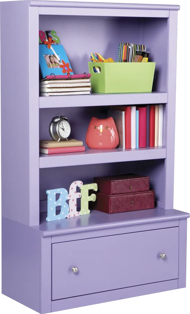 Cottage Colors Pretty Purple Bookcase - Thumbnail - Image 1