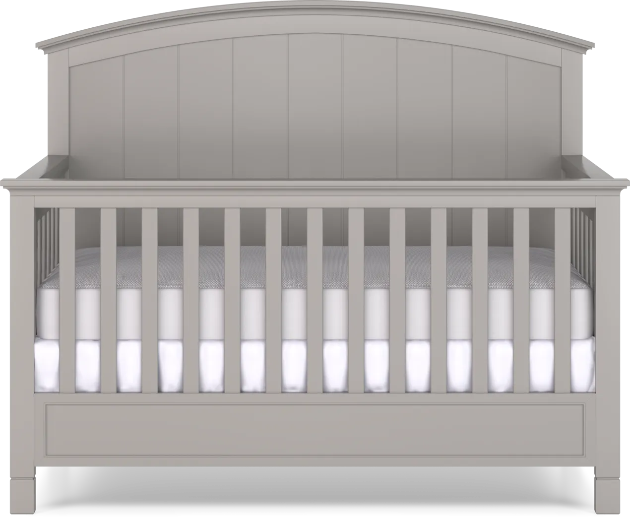 Kids Cottage Colors Gray Nursery with Toddler Rail - Thumbnail - Image 5