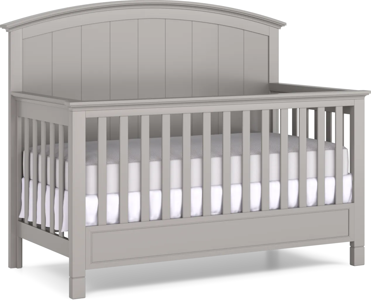 Kids Cottage Colors Gray Nursery with Toddler Rail - Thumbnail - Image 6