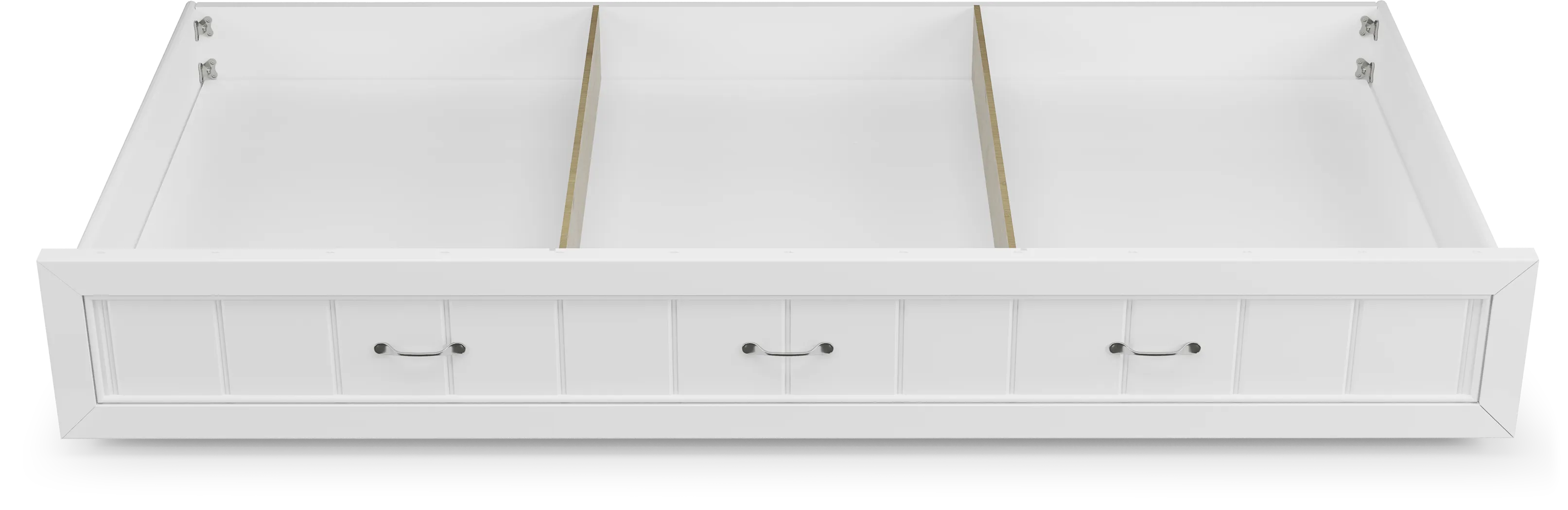 Kids Cottage Colors White Twin Storage Trundle - Thumbnail - Image 3