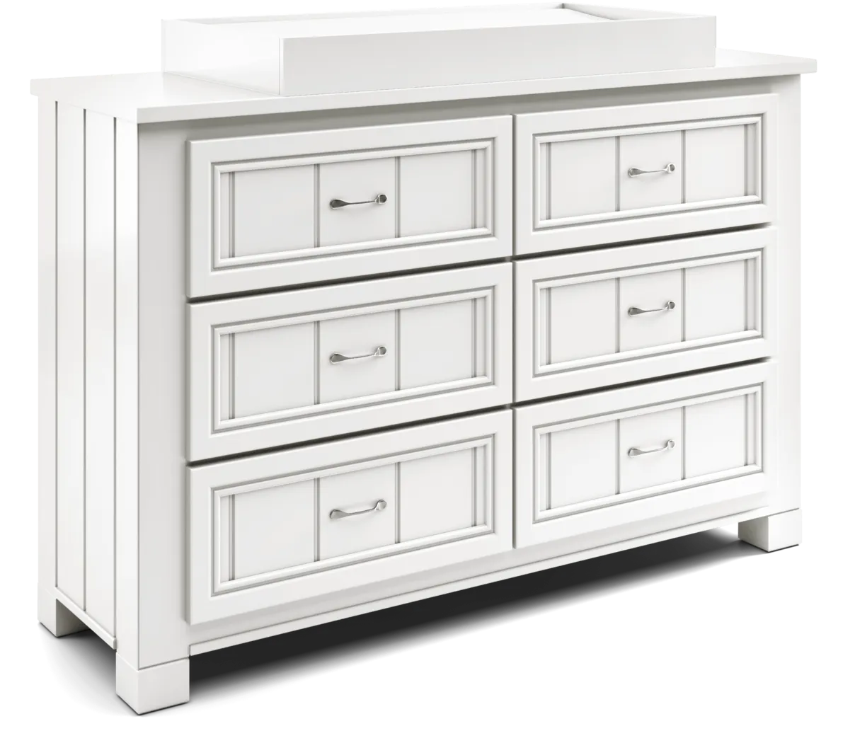 Cottage Colors Willow White Dresser with Changing Tray and Pad - Thumbnail - Image 3