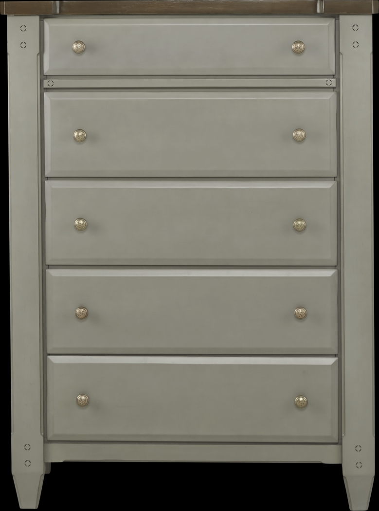 Cottage Town Gray Chest - Thumbnail - Image 1