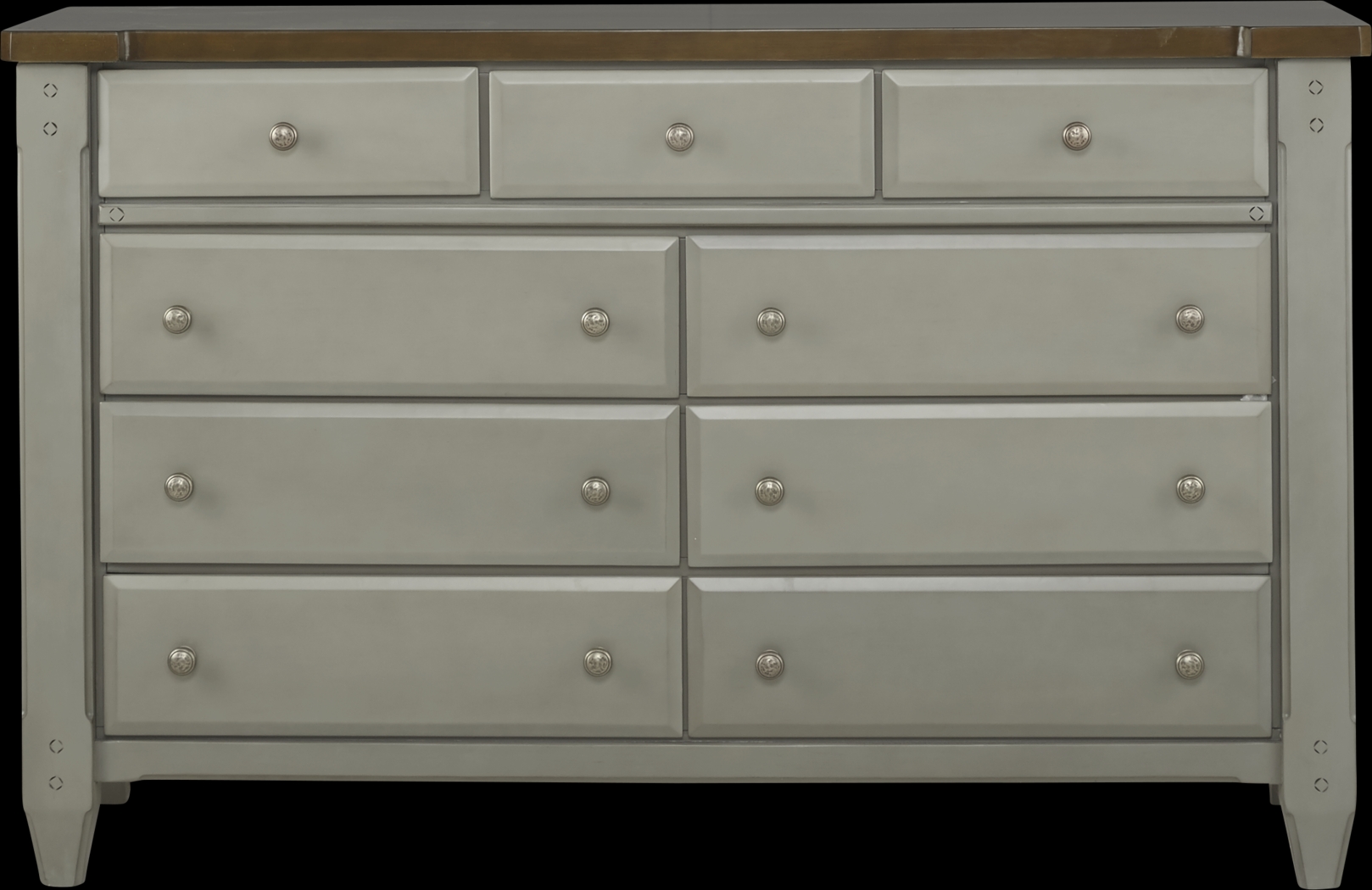 Cottage Town Gray Dresser - Thumbnail - Image 1