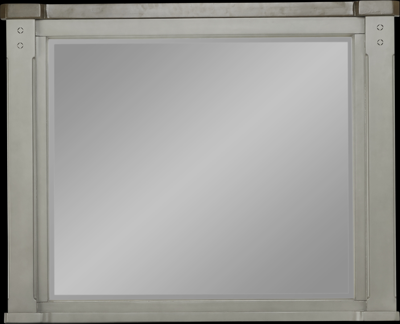 Cottage Town Gray Mirror - Thumbnail - Image 1