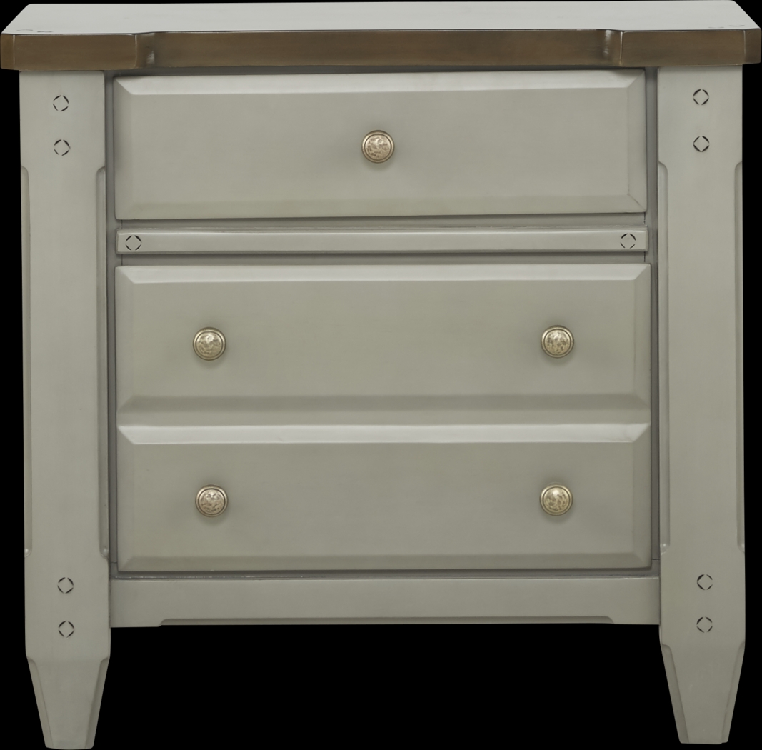 Cottage Town Gray 6 Pc Queen Bedroom - Thumbnail - Image 6