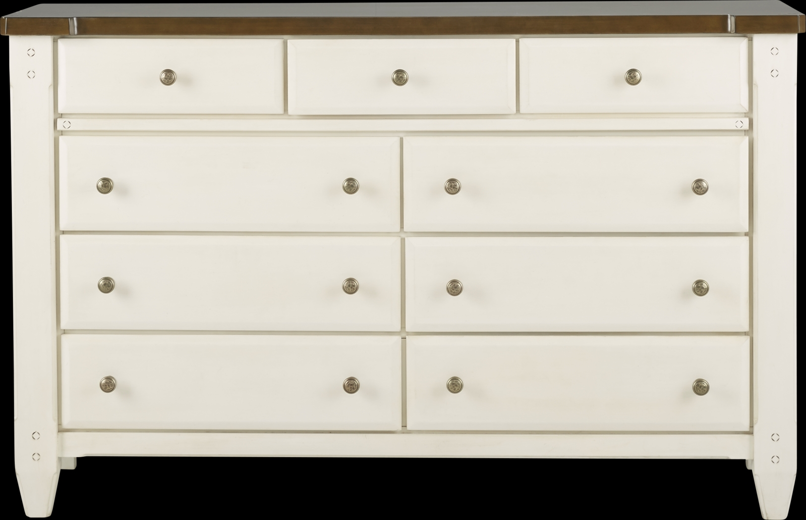 Cottage Town White Dresser - Thumbnail - Image 1