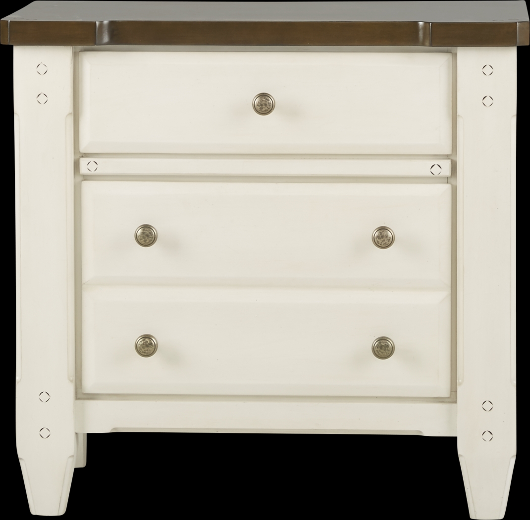 Cottage Town White Nightstand - Thumbnail - Image 1