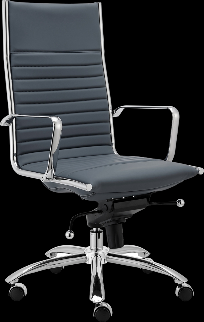 Cottesmore I Blue Office Chair - Thumbnail - Image 3