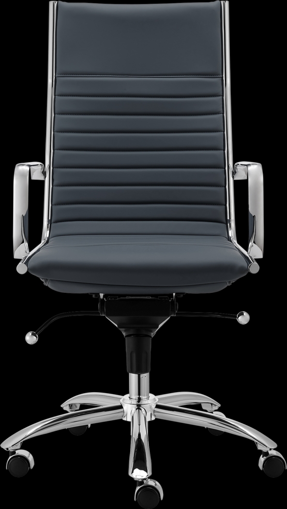 Cottesmore I Blue Office Chair - Thumbnail - Image 5