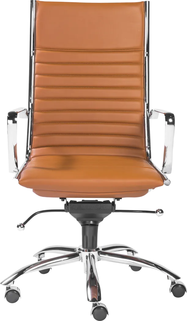 Cottesmore I Cognac Office Chair - Thumbnail - Image 3
