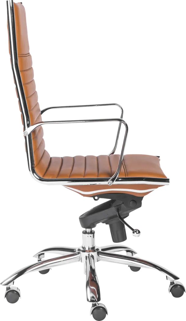 Cottesmore I Cognac Office Chair - Thumbnail - Image 4