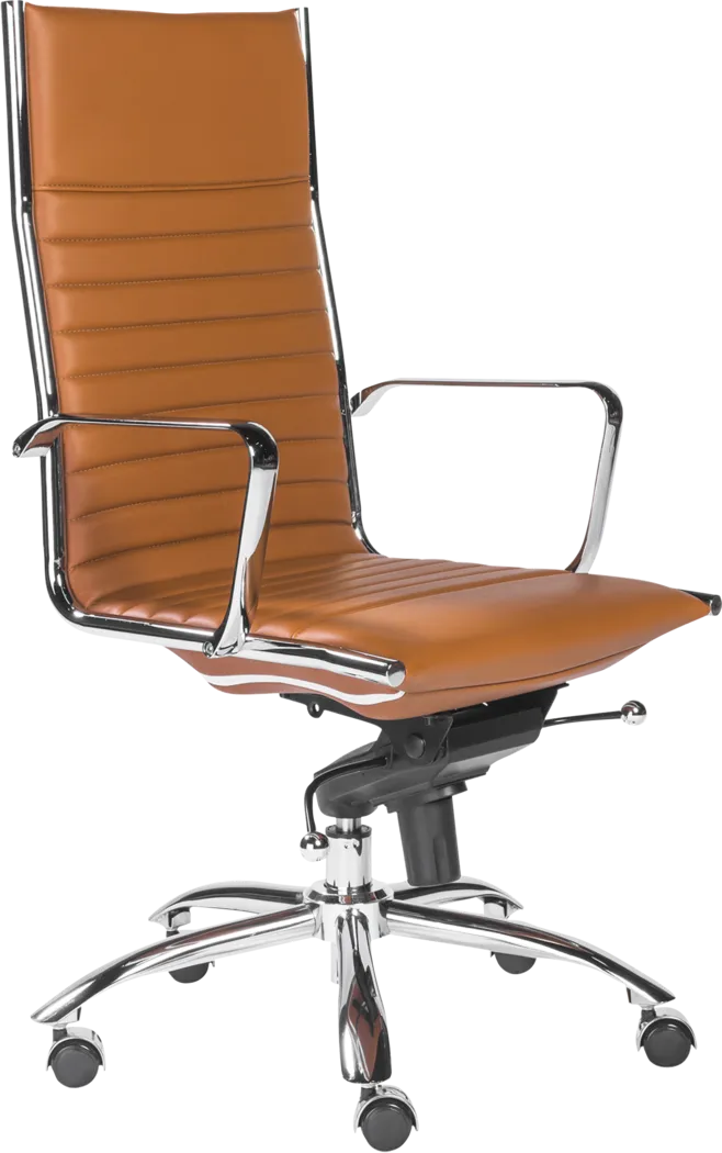 Cottesmore I Cognac Office Chair - Thumbnail - Image 1