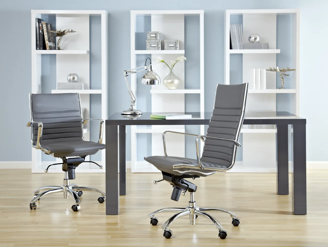 Cottesmore I Gray Office Chair - Thumbnail - Image 2