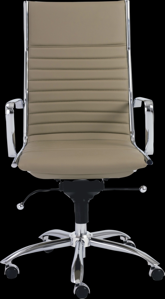 Cottesmore I Taupe Office Chair - Thumbnail - Image 2