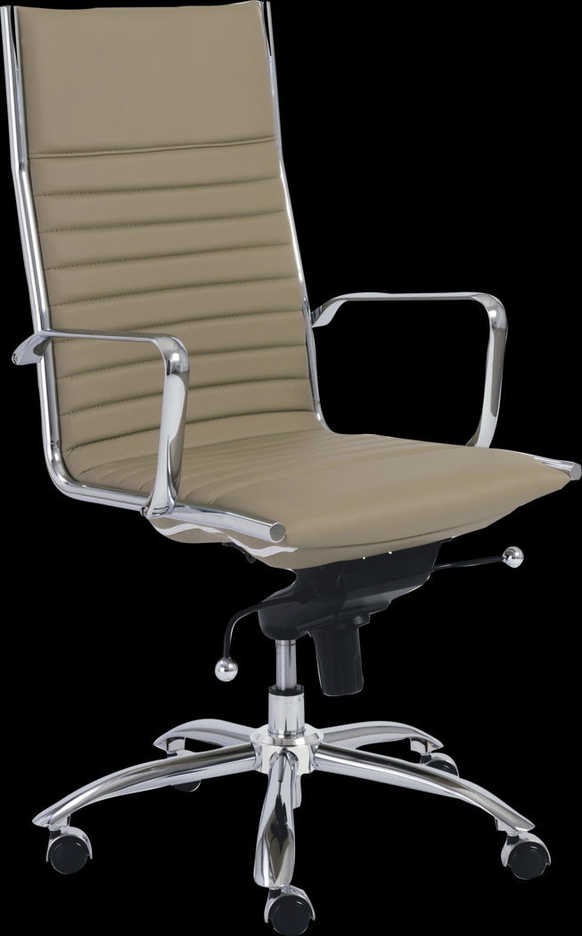 Cottesmore I Taupe Office Chair - Thumbnail - Image 1