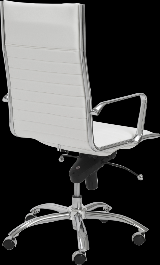 Cottesmore I White Office Chair - Thumbnail - Image 2