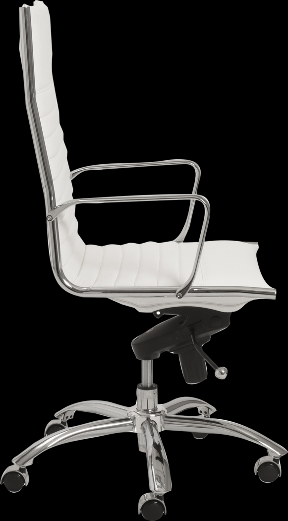 Cottesmore I White Office Chair - Thumbnail - Image 3