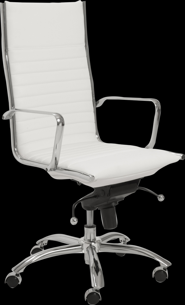 Cottesmore I White Office Chair - Thumbnail - Image 1