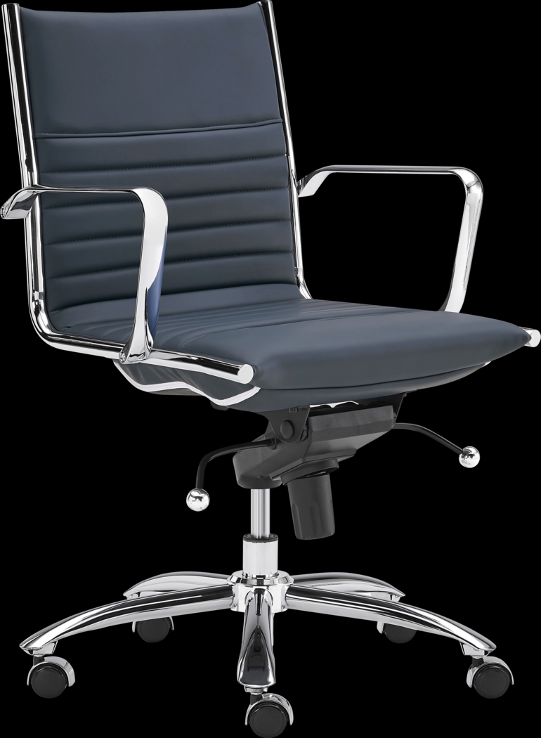 Cottesmore II Blue Office Chair - Thumbnail - Image 1