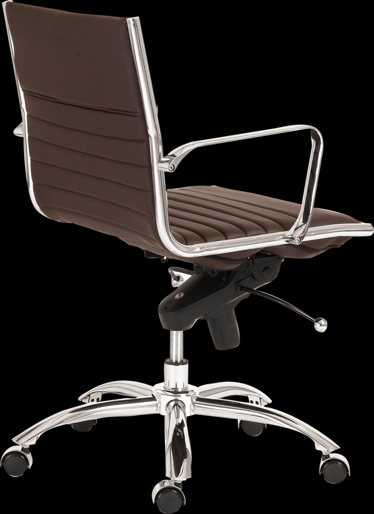 Cottesmore II Brown Office Chair - Thumbnail - Image 4