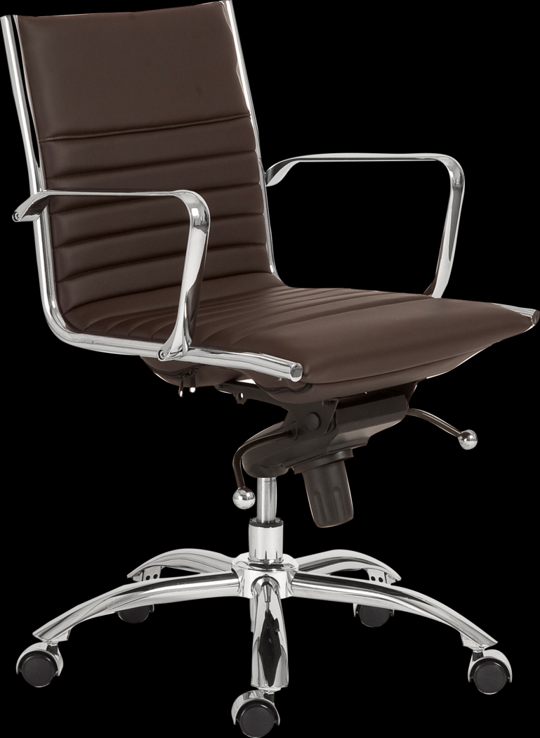 Cottesmore II Brown Office Chair - Thumbnail - Image 1