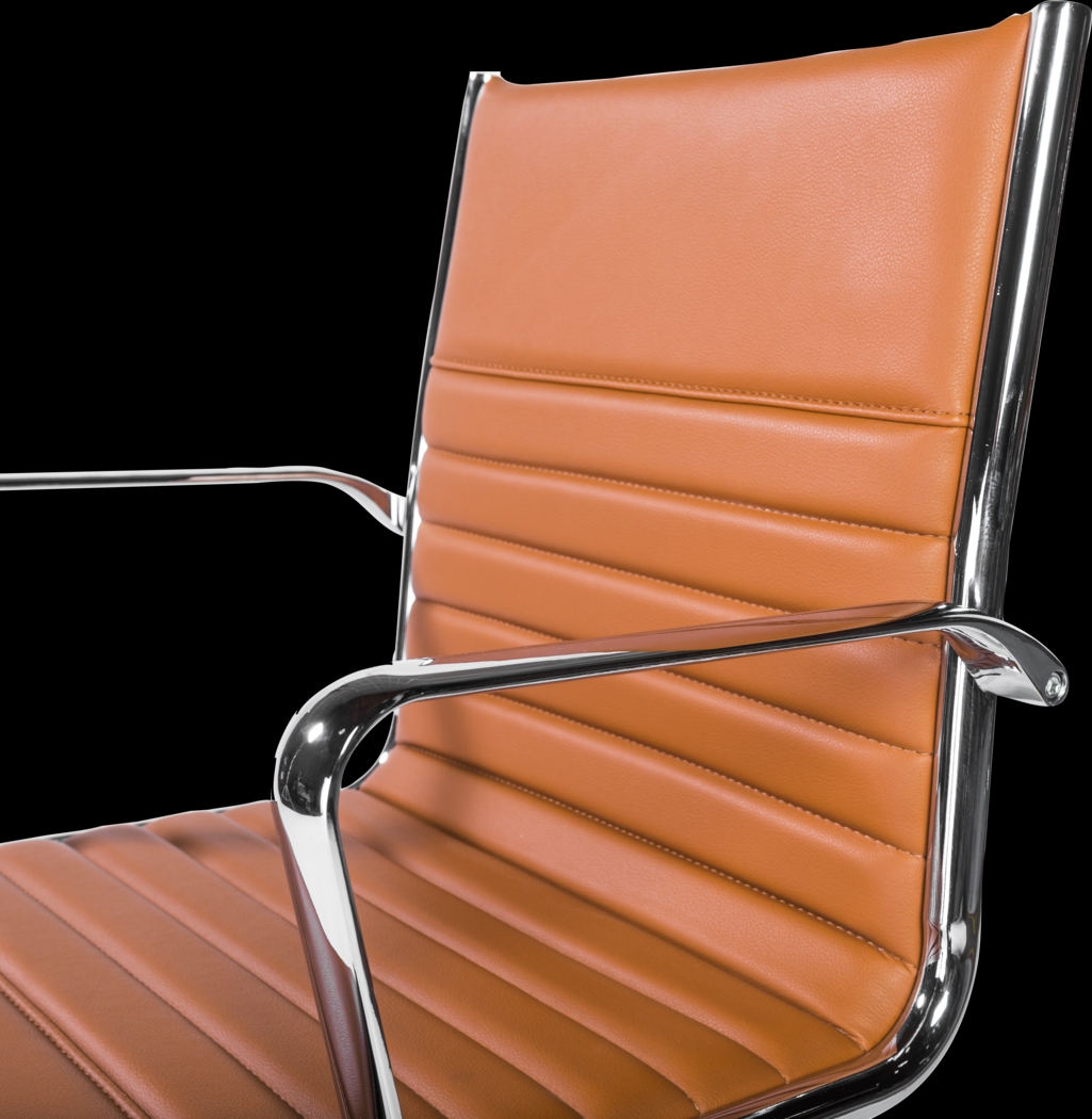 Cottesmore II Cognac Office Chair - Thumbnail - Image 4