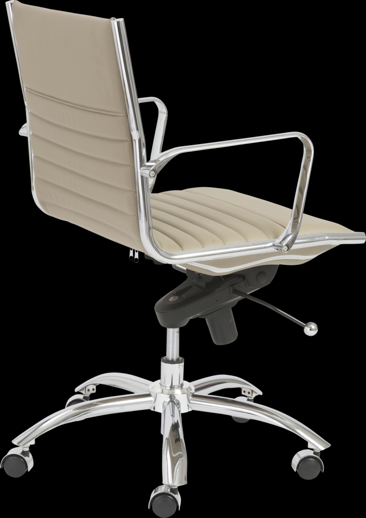 Cottesmore II Taupe Office Chair - Thumbnail - Image 6