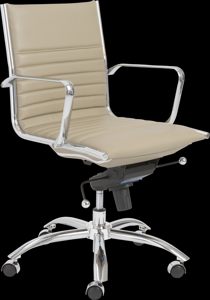 Cottesmore II Taupe Office Chair - Thumbnail - Image 1