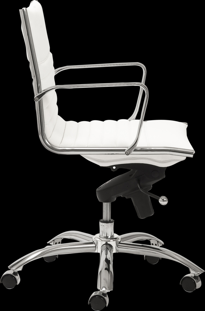 Cottesmore II White Office Chair - Thumbnail - Image 3