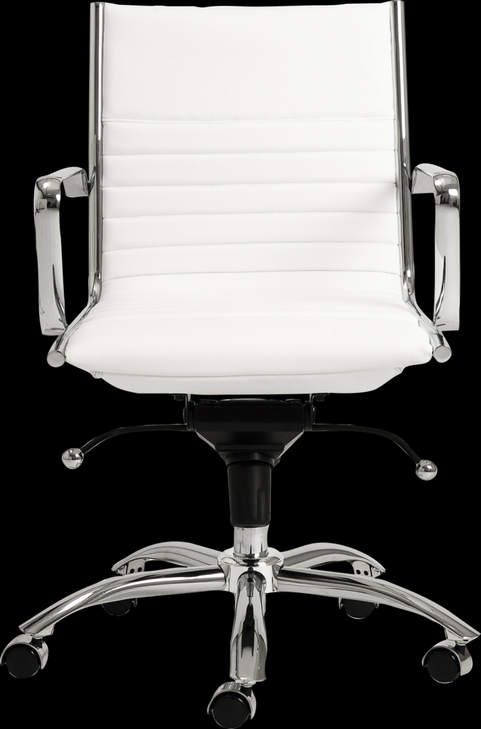 Cottesmore II White Office Chair - Thumbnail - Image 4