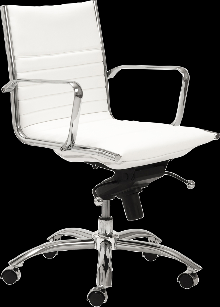 Cottesmore II White Office Chair - Thumbnail - Image 1