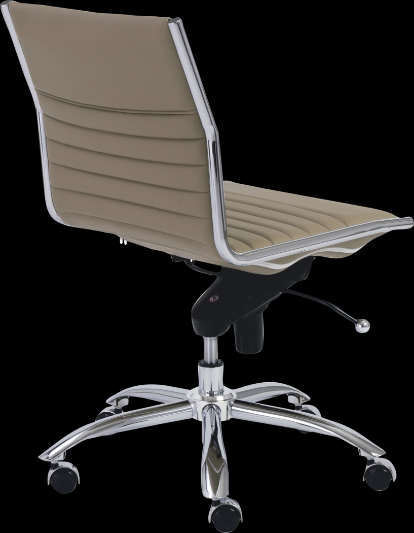 Cottesmore III Taupe Office Chair - Thumbnail - Image 2