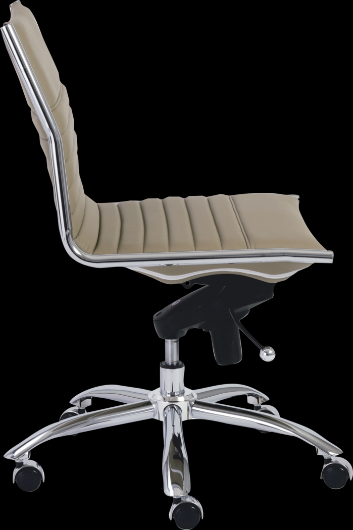 Cottesmore III Taupe Office Chair - Thumbnail - Image 3