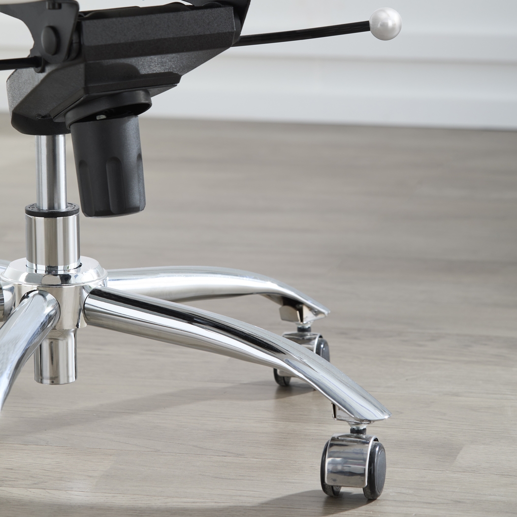 Cottesmore III White Office Chair - Thumbnail - Image 3