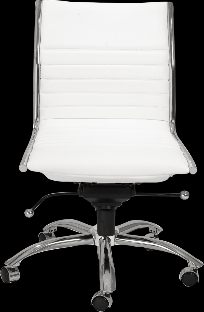 Cottesmore III White Office Chair - Thumbnail - Image 7