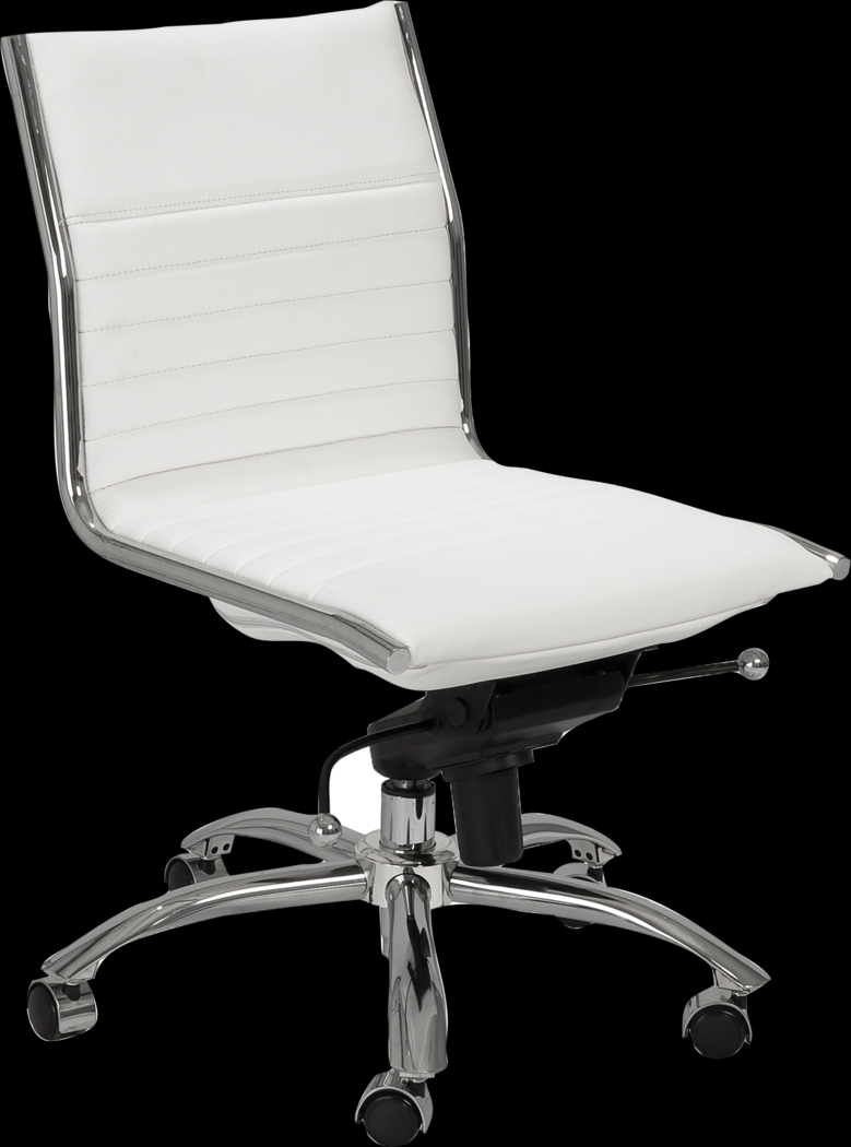 Cottesmore III White Office Chair - Thumbnail - Image 1