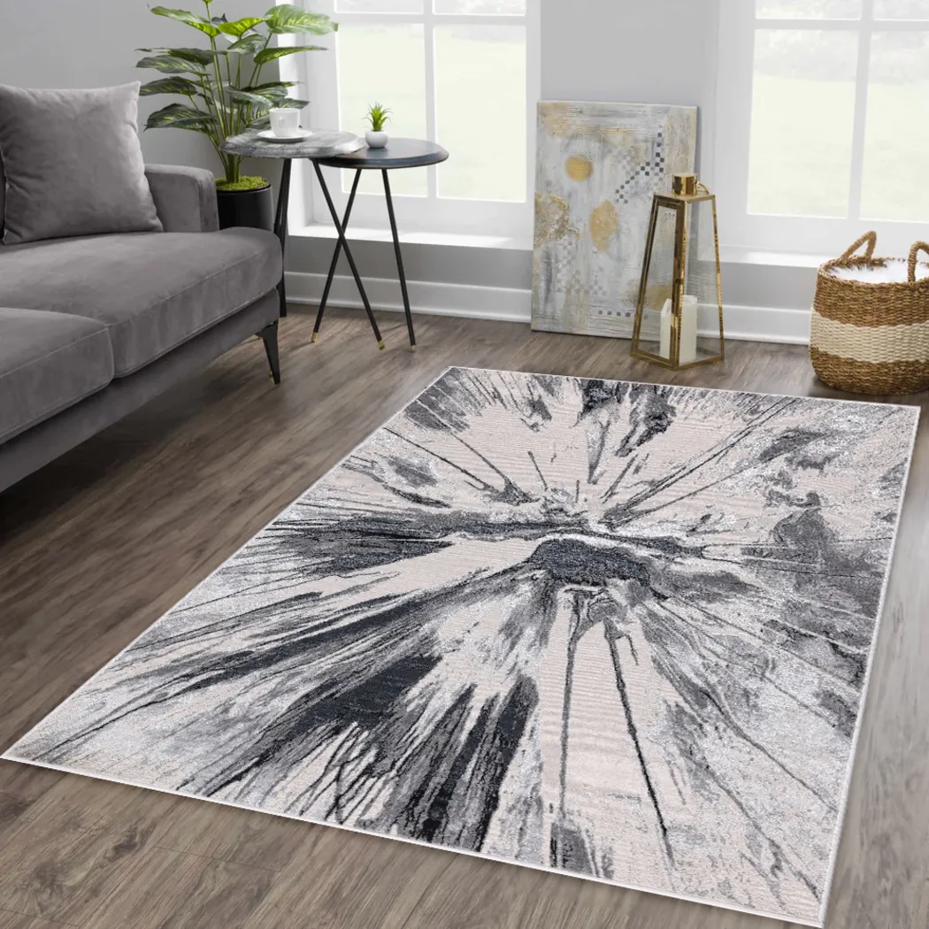 Cottleree Gray 5' x 8' Rug - Image 2