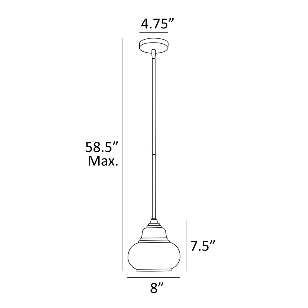 Cottlington Brass Pendant - Thumbnail - Image 4