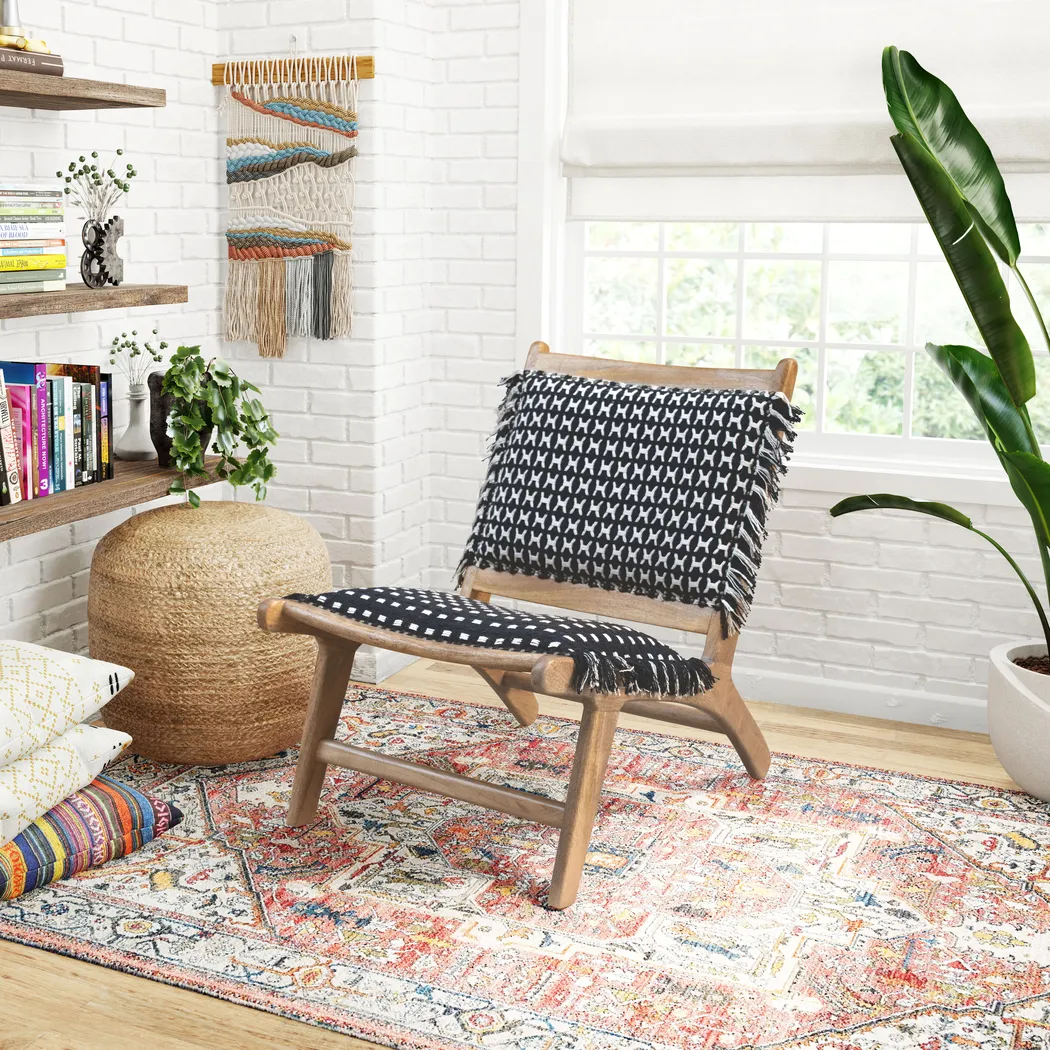 Cottoneaster Black Accent Chair - Thumbnail - Image 11