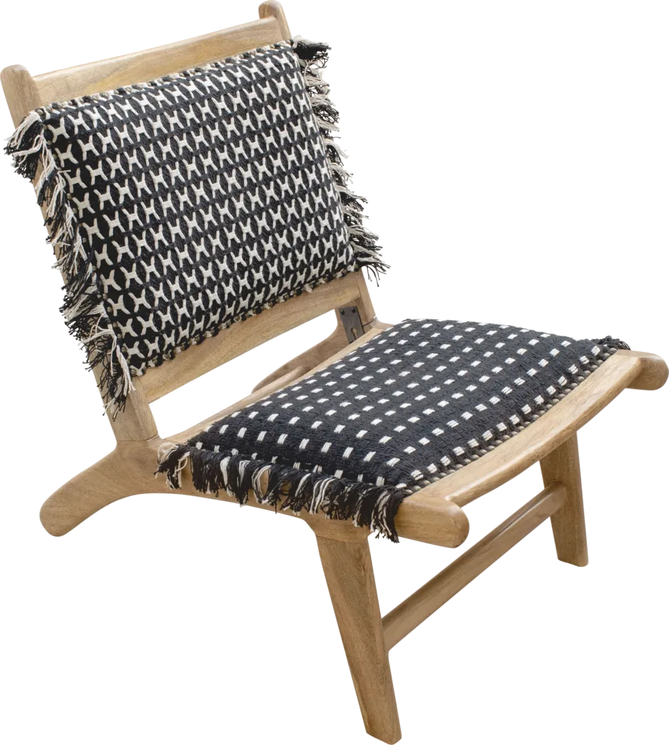 Cottoneaster Black Accent Chair - Thumbnail - Image 5
