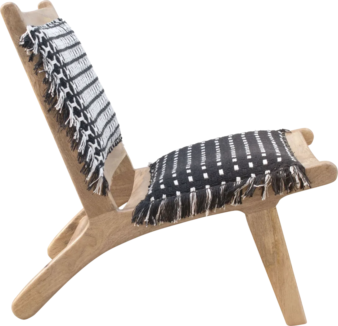Cottoneaster Black Accent Chair - Thumbnail - Image 6