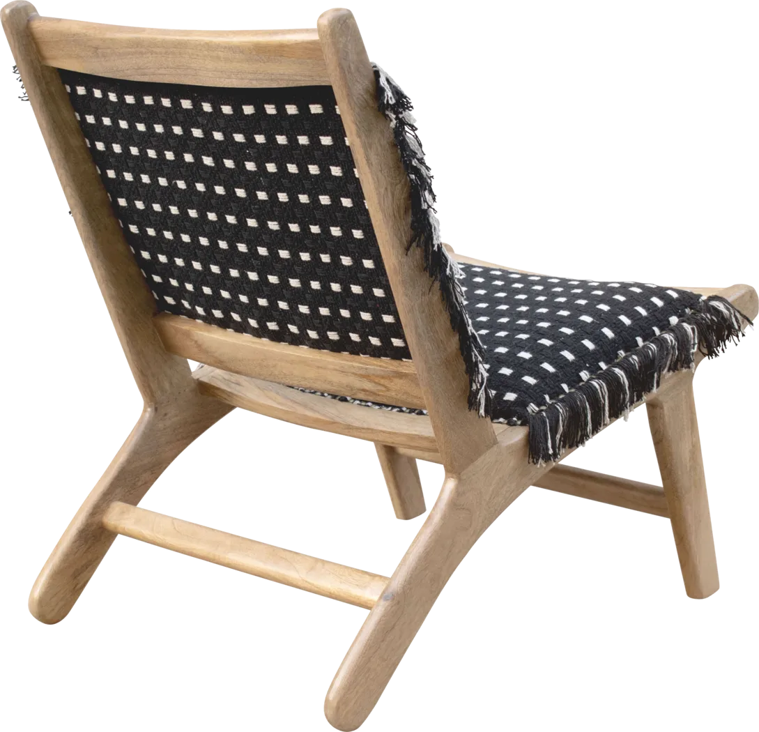 Cottoneaster Black Accent Chair - Thumbnail - Image 7