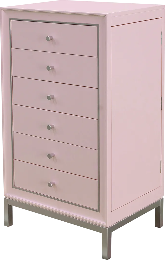 Cottonester Pink Jewelry Armoire - Thumbnail - Image 3