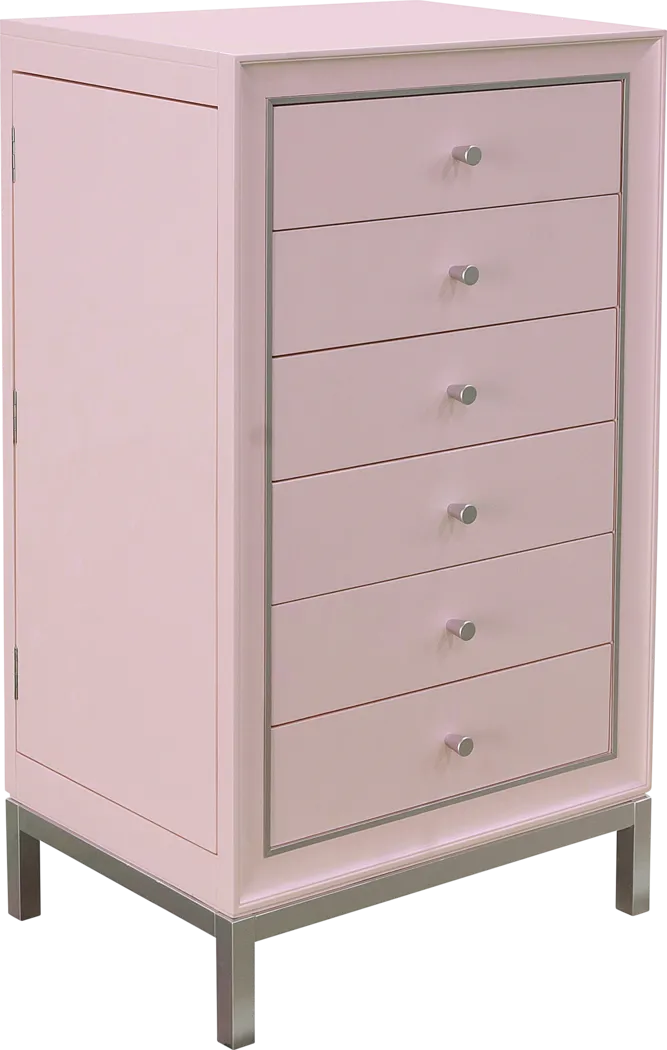 Cottonester Pink Jewelry Armoire - Thumbnail - Image 1