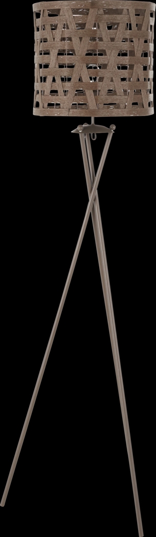 Cottsford Brown Floor Lamp - Thumbnail - Image 4
