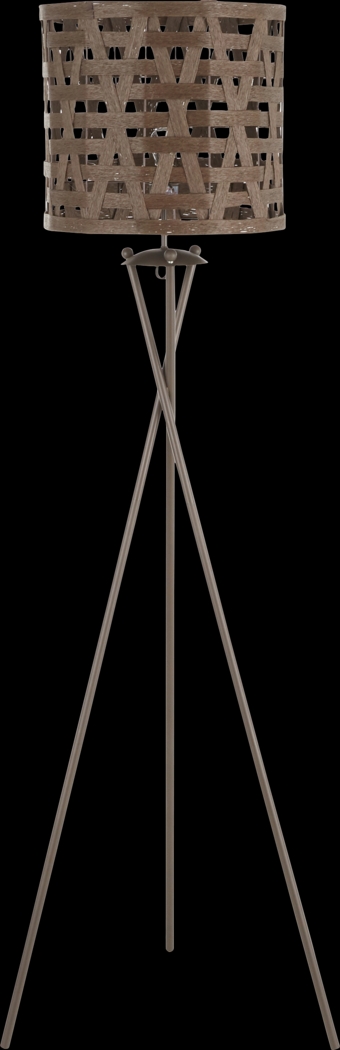 Cottsford Brown Floor Lamp - Thumbnail - Image 5